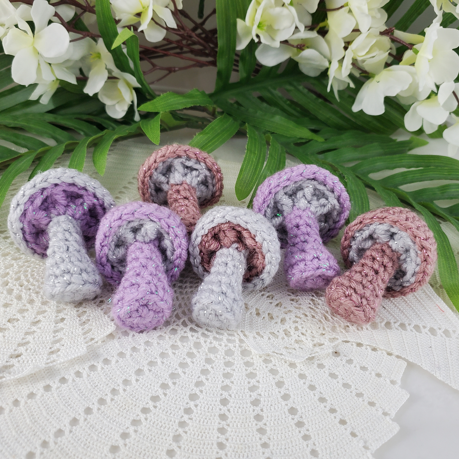 Sparkly Spring Mushrooms